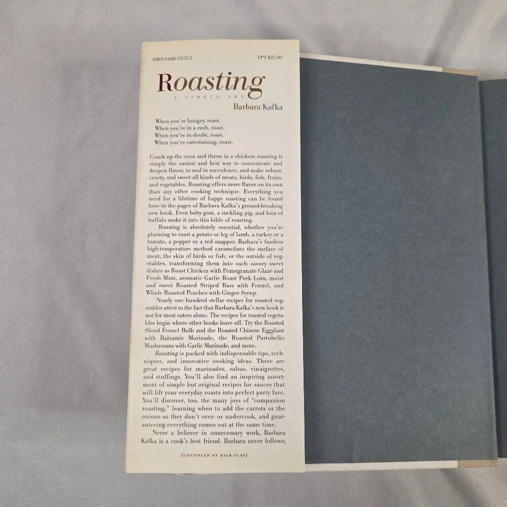 Roasting: A Simple Art Cookbook